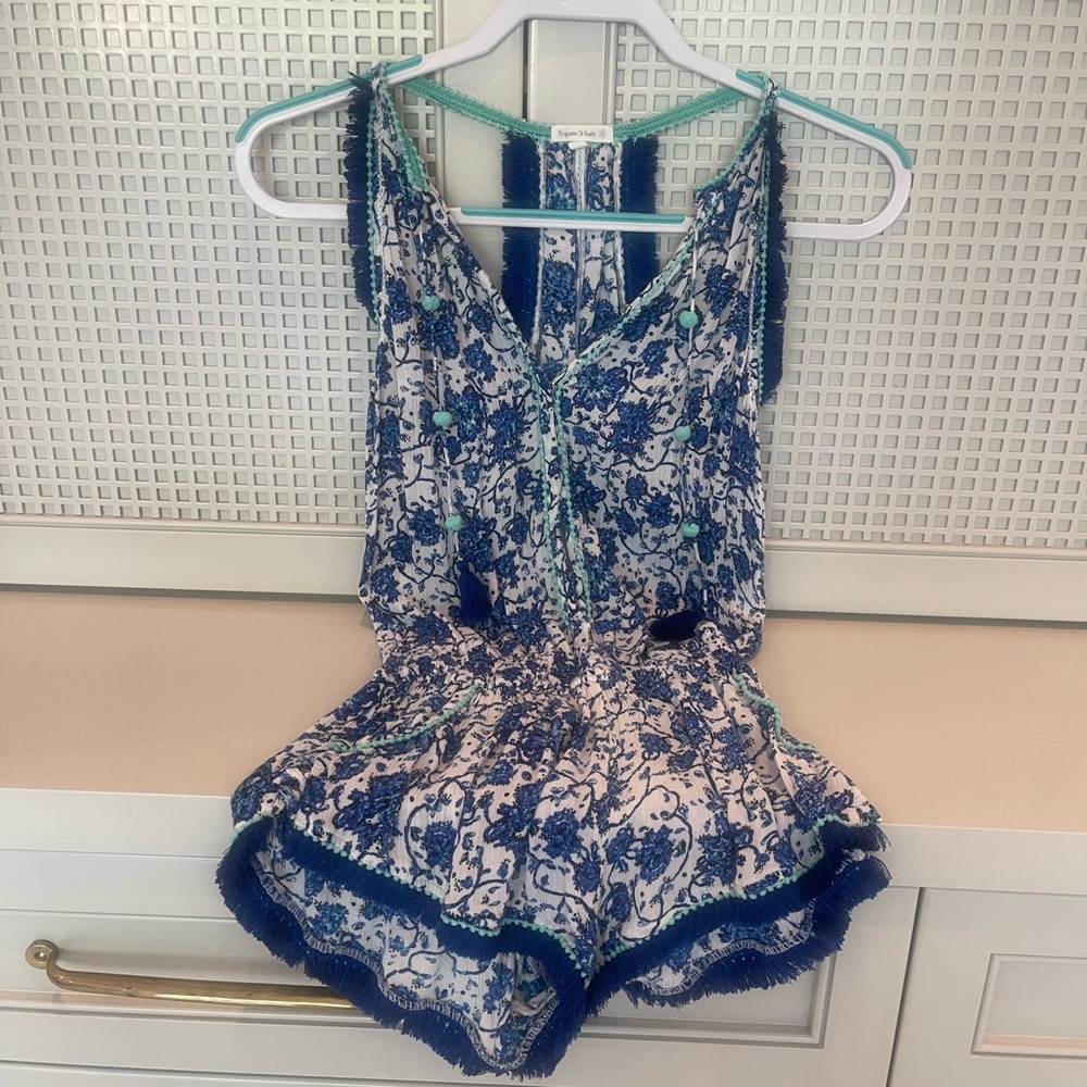 Poupette shorts romper